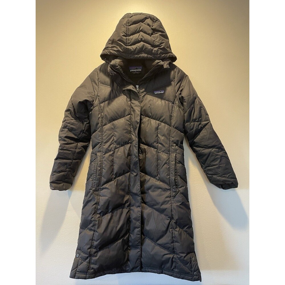 Patagonia Women's Down Parka Coat 28441FA19 Black Outdoors Women XS 600 Fill